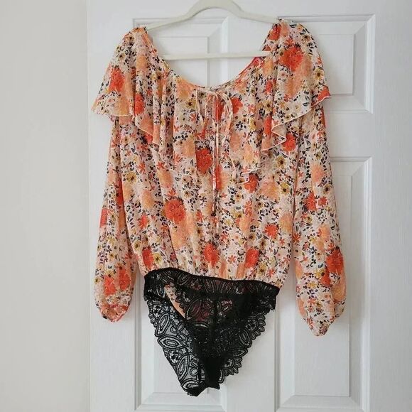 NWOT Free People say it to me Bodysuit - Picture 5 of 16